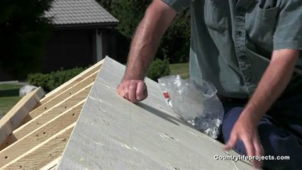 How To Build a Shed Like a Pro - Install Roof Sheathing - Video 10 of 15