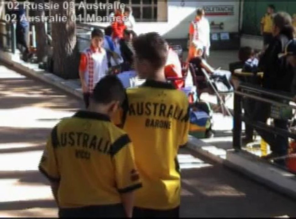Barrages double U14, Challenge Denis Ravera, Sport-Boules, Monaco 2013