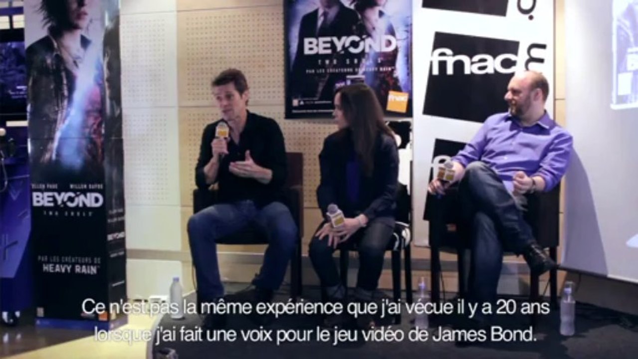 Beyond : Two Souls (PS3) - Interview Fnac: Ellen Page et Willem Dafoe - Beyond : Two Souls