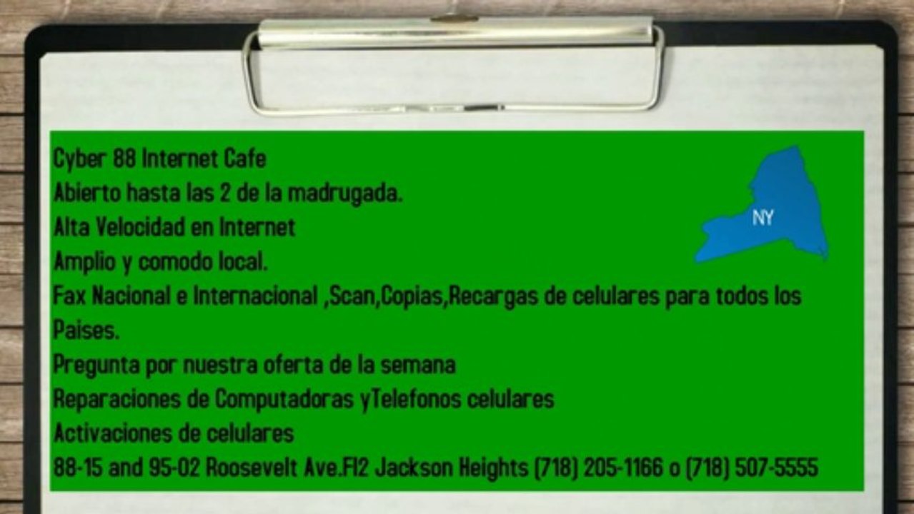 Internet Cafe NY Cyber 88