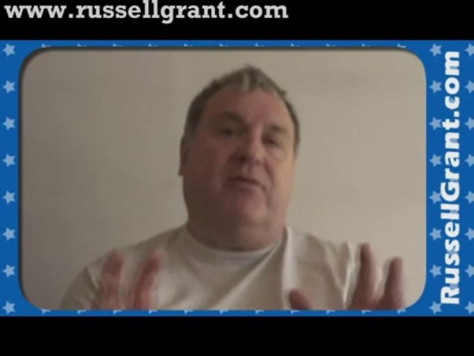 Russell Grant Video Horoscope Aquarius October Monday 14th 2013 www.russellgrant.com