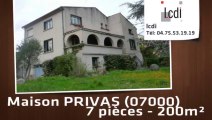 Vente - maison - PRIVAS (07000)  - 200m²