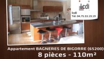 Vente - appartement - BAGNERES DE BIGORRE (65200)  - 110m²