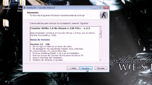 Como descargar e instalar counter strike 1.6