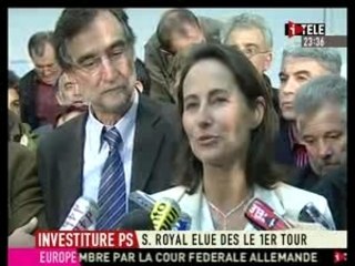 Segolene Royal candidate du PS