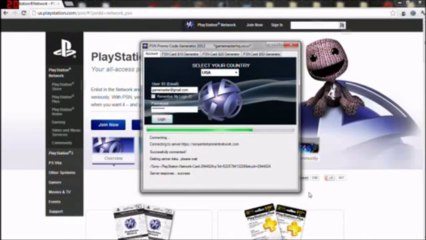 PSN Code Generator 2013 Unlimited free download