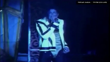 Download Video: RARE! Michael Jackson - Thriller (Concert) King Of Pop