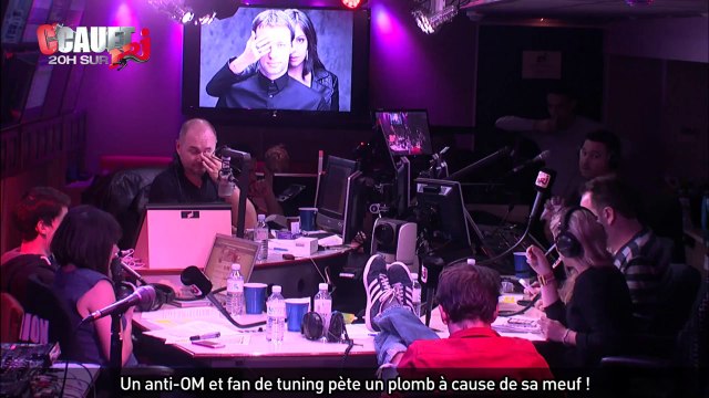 Un anti-OM et fan de tuning pète un plomb à cause de sa meuf ! - C'Cauet sur NRJ