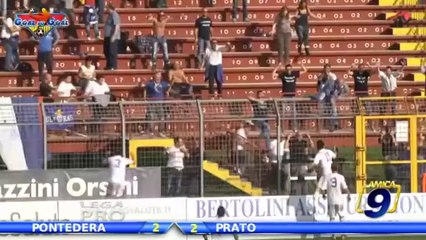 PONTEDERA - PRATO 2-2 | Highlights and Goal | Lega Pro I Divisione Gir. B 7^Giornata