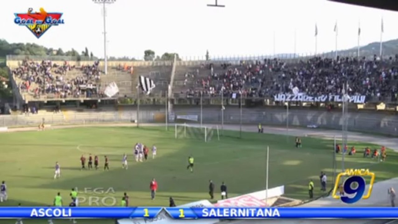 ASCOLI - SALERNITANA 1-1 | Highlights and Goal | Lega Pro I Divisione Gir. B 7^Giornata
