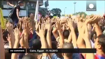 Egypt: Cairo protest - no comment