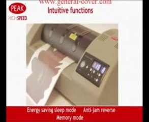 Plastifieuse à pochette Peak High Speed PHS-330 et PHS-450