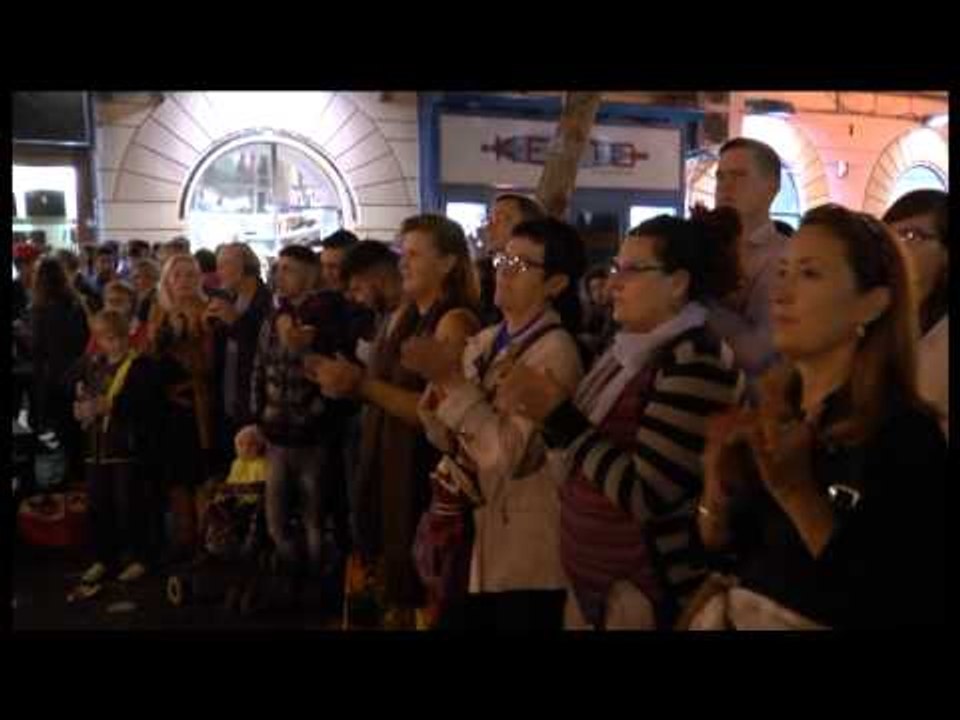 Napoli - Notte Bianca al Vomero con flashmob per la Terra dei Fuochi -live- (13.10.13)