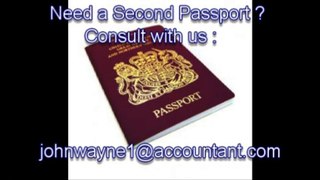 Second Passport and Second Citizenship for any kind of purpose