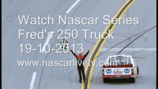 Nascar Truck Race In Fred's 250