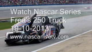 Nascar Sp Cup Fred's 250 19-10-2013
