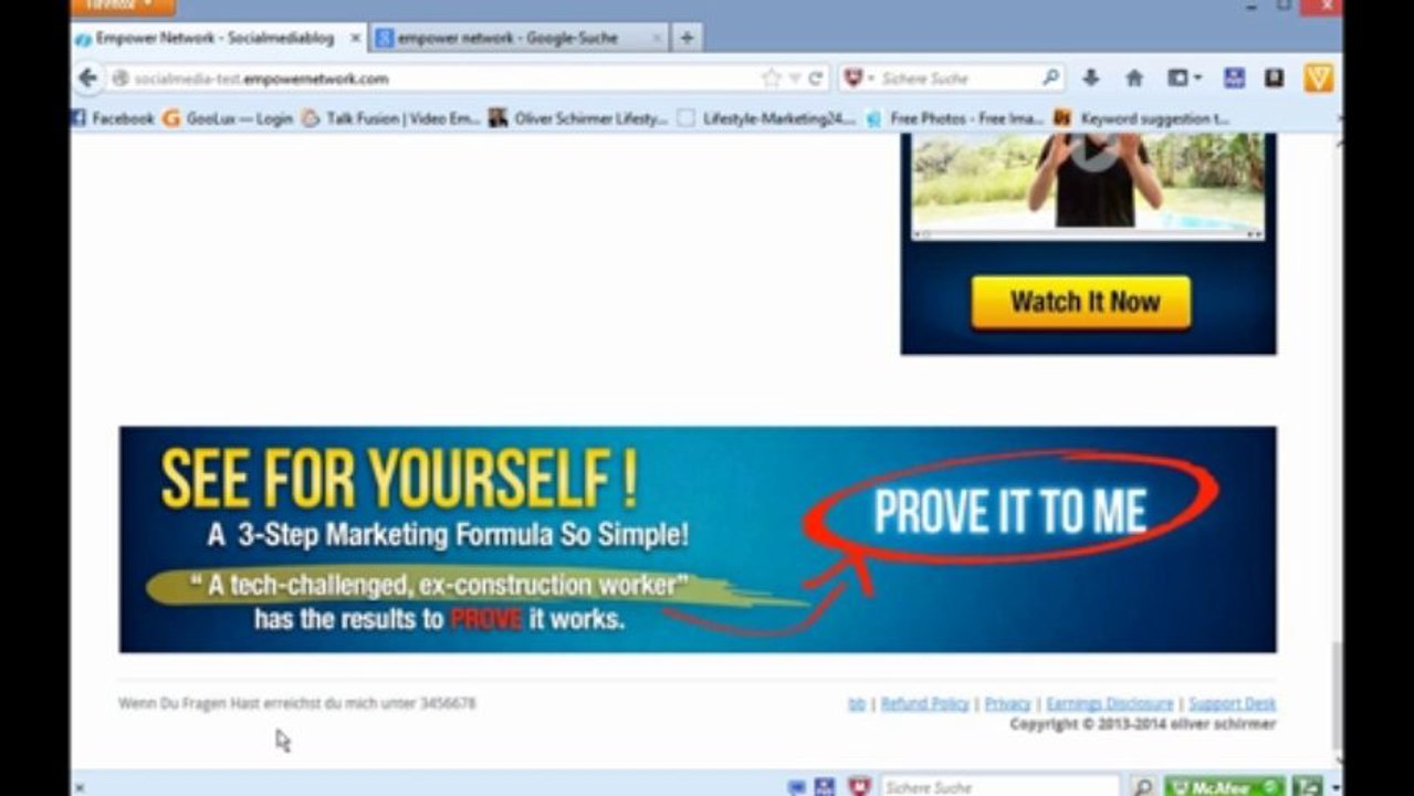 schritt 8 blog einrichten