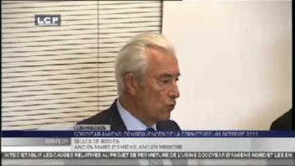 TRAVAUX ASSEMBLEE 14EME LEGISLATURE : Audition de Gilles de Robien par la Commission Goodyear