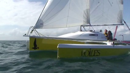 «P'tit jaune 2» : le Tricat de Voiles & Voiliers