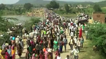 Cien muertos en estampida india