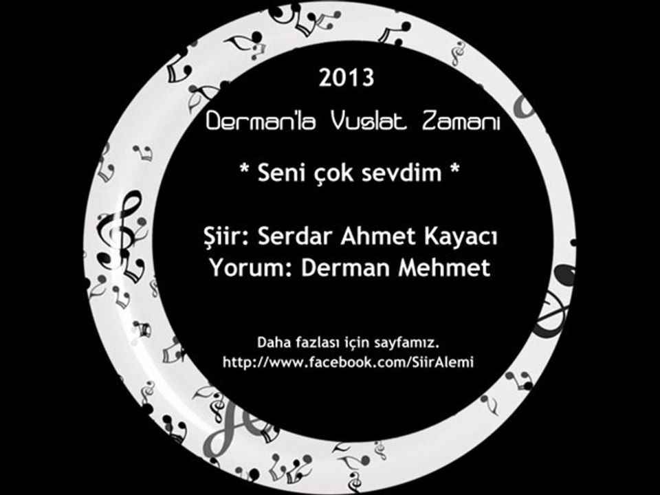 Seni çok sevdim / Yazan: Serdar Ahmet Kayacı...