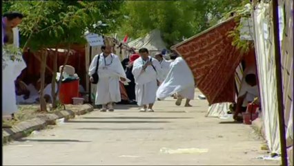 14 Ekim 2013 Arafat vakfesi öncesi Diyanet işleri başkanı Mehmet Görmez Hacı Adaylarına seslendi