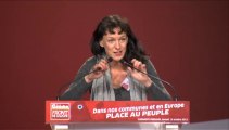 Intervention de Corinne Morel-Darleux. Convention du parti de gauche sur les élections municipales et européennes.