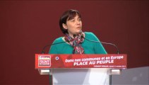 Intervention d'Elisa Martin. Convention du parti de gauche sur les élections municipales et européennes.