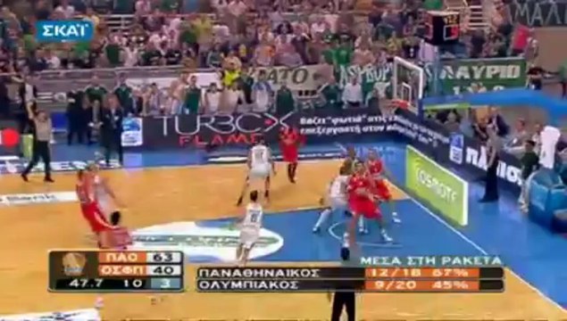 Batiste dunk - Panathinaikos - osfp 1st final (26_05_2010)