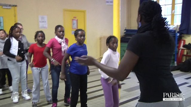 Rythmes éducatifs : atelier Hip Hop à l'école Tandou - Paris 19e