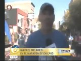 Esta madrugada Maickel Melamed logró el reto del Maratón de Chicago
