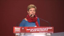 Intervention de Caroline Dalet. Convention du parti de gauche sur les élections municipales et européennes.