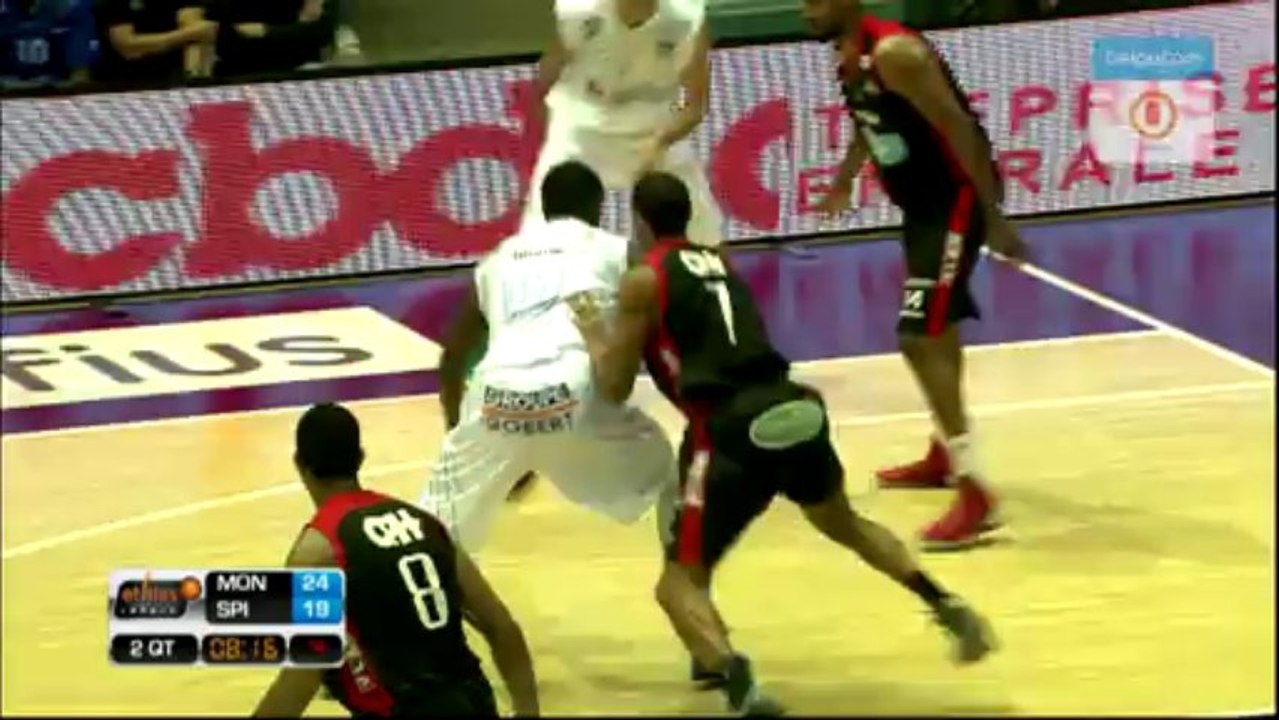 Ethias League - Journée 2 / Belfius Mons-Hainaut 83 - 81 Belgacom Spirou (Full Highlights FR)