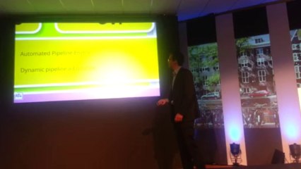 Pierre Guitton speaking at IBC2013 - How Gstreamer helped in building SoftAtHome universal Player