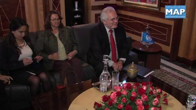 السيدالشيخ بيد الله يستقبل السيد كريستوفر روس