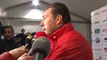 Marc Wilmots après l'entraînement des Diables rouges à la veille de Belgique-Pays De Galles