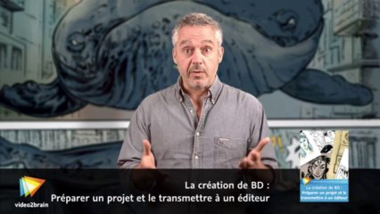 La création de BD : Techniques de dessin et mise en couleur - trailer | video2brain.com