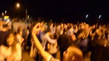 Bellingham Riot: Party goers dancing on Prius car roof!!
