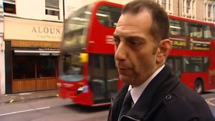 Witness describes terror arrest