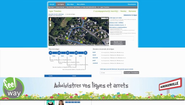 FeelWay - le pedibus, vélobus et covoiturage scolaire et extra-scolaire