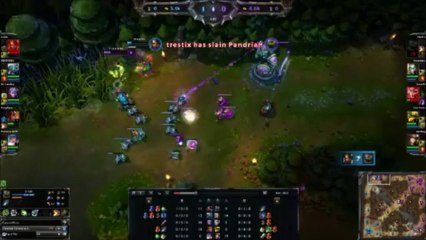 LOL FUN - 2 noobies tries a Gank