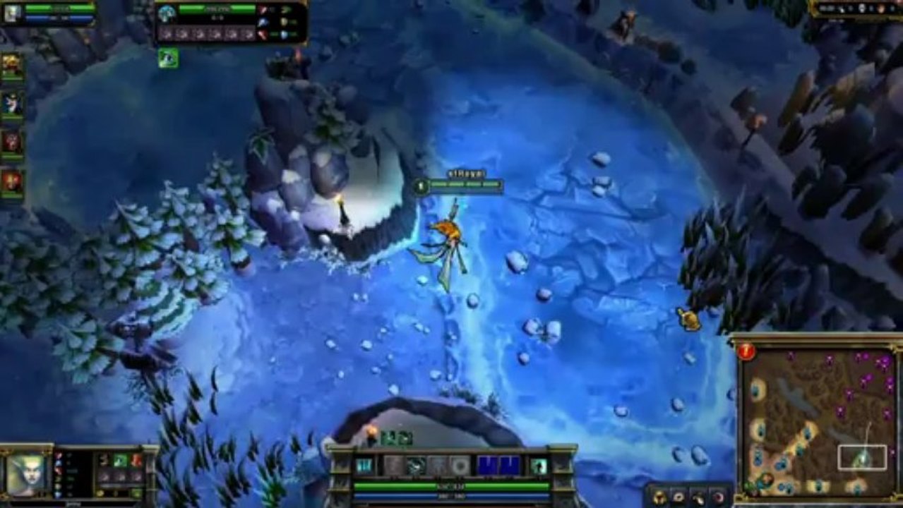 LOL FUN - League of Legends First Blood fun