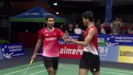 Finals - MD - W.N.Arya Pankaryanira - A.Yusuf vs B.Angriawan - R.K.Suwardi - 2013 Yonex Dutch Open
