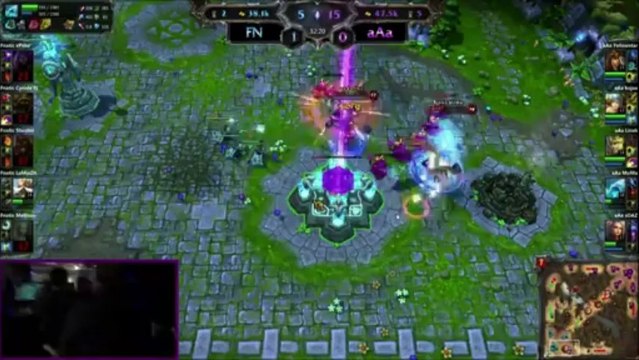 LOL FUN - Best move - aAa Yellowstars epic ashe arrow Dreamhack finals