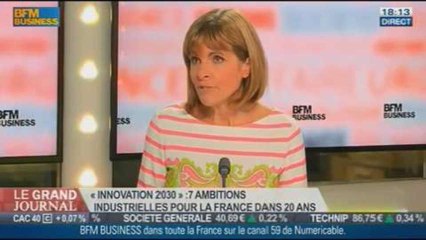 Anne Lauvergeon, présidente de la commission ''Innovation 2030'', dans Le Grand Journal - 14/10 1/2