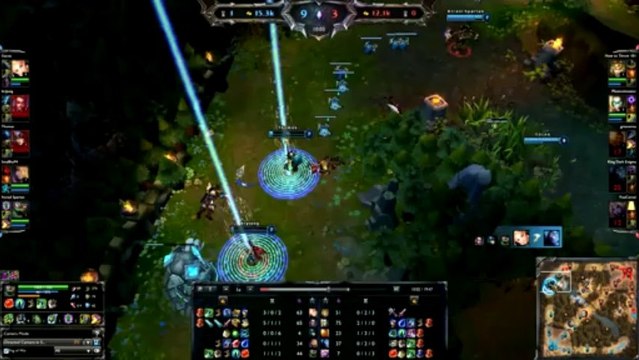 LOL FUN - Ezreal make a soccer goal - league-of-legends