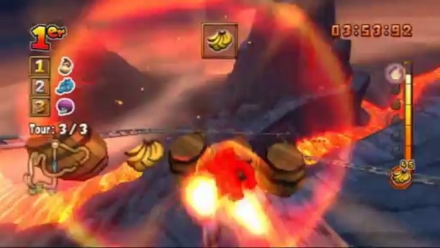 Donkey Kong : Jet Race - Défis de Candy - Niveau 4 - Défi #25 : Fais la course en tête !