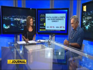 Oscar Temaru invité du journal