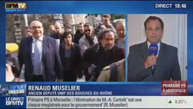 BFM Story: Primaire PS à Marseille: Ghali-Mennucci, un duel haut en couleurs - 14/10