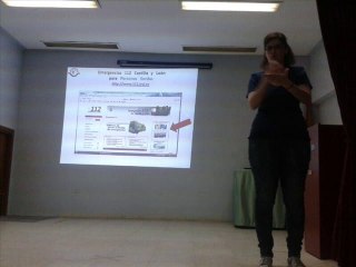 TALLER ACCESO AL 112 PARA PERSONAS SORDAS EN APERSORVA